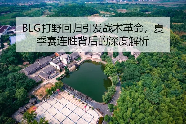 BLG打野回归引发战术革命，夏季赛连胜背后的深度解析